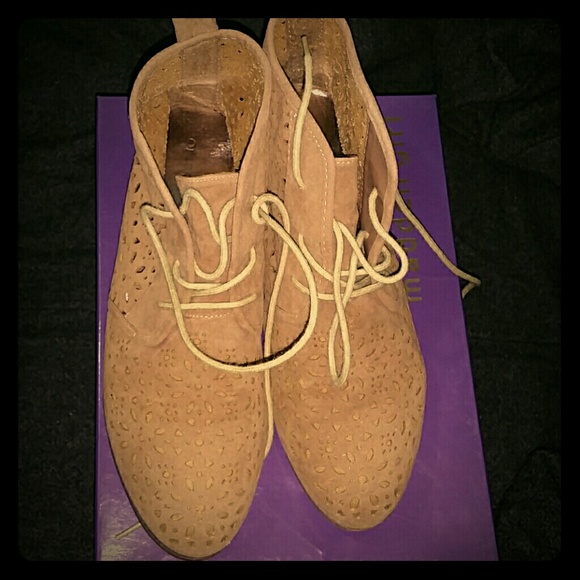 Madden Girl Shoes - Madden Girl Deonn Taupe Fab 8M